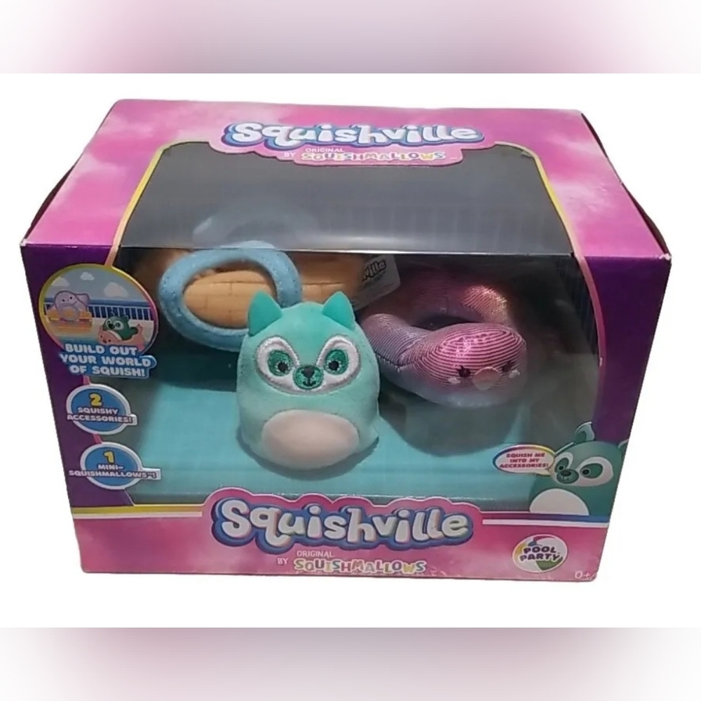 Squishville by Squishmallows Pool Party